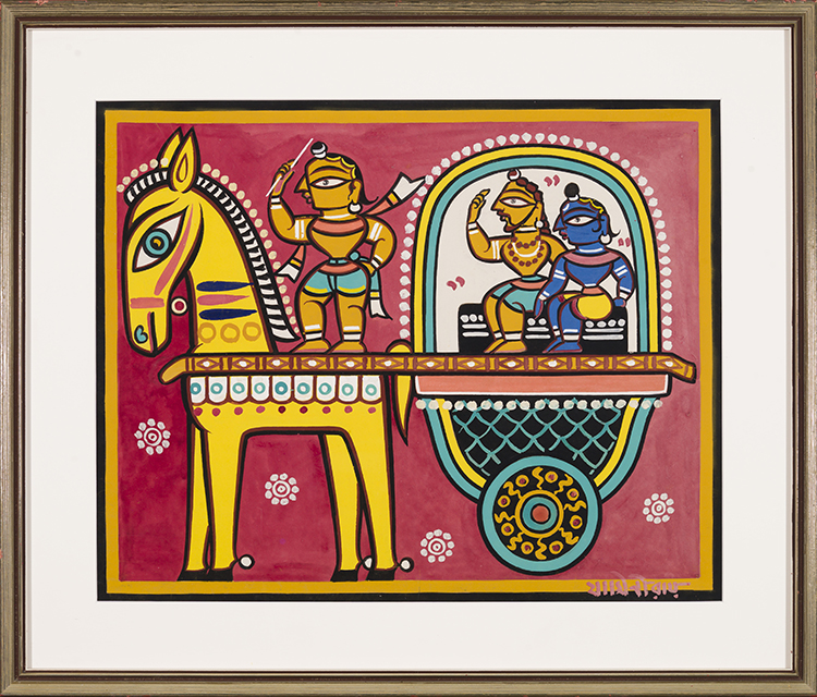 Procession by Jamini Roy