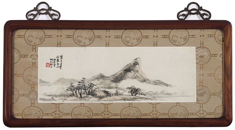 Miniature Mountain Landscape by Wu Hufan