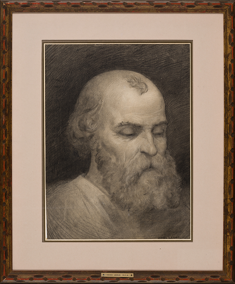 Portrait d'homme par Ozias Leduc