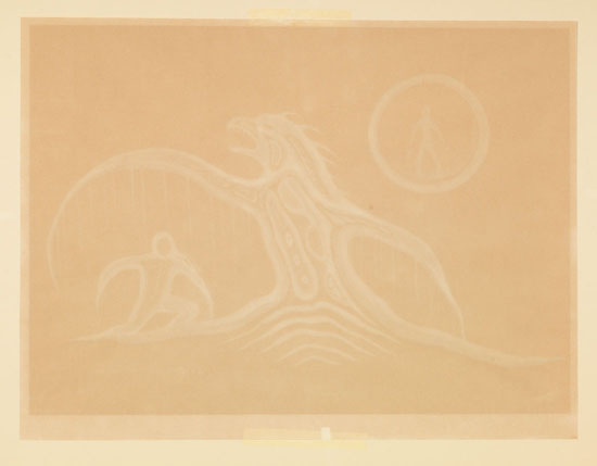 Eagle Spirit, Sun Spirit and Warrior by Carl Ray