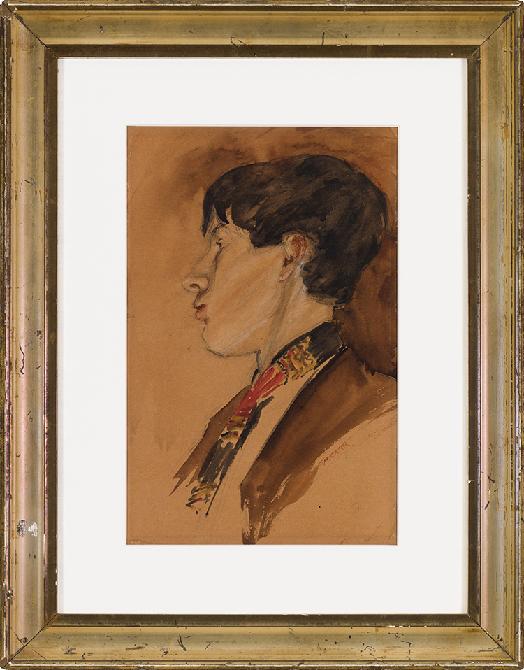 Portrait of a Young Man par Attributed to Emily Carr