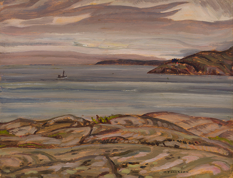 Mouth of the Saguenay par Alexander Young (A.Y.) Jackson