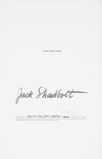 The Hornby Suite (Homage to Emily Carr): Fifteen Works par Jack Leonard Shadbolt