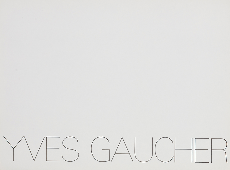 Transitions par Yves Gaucher