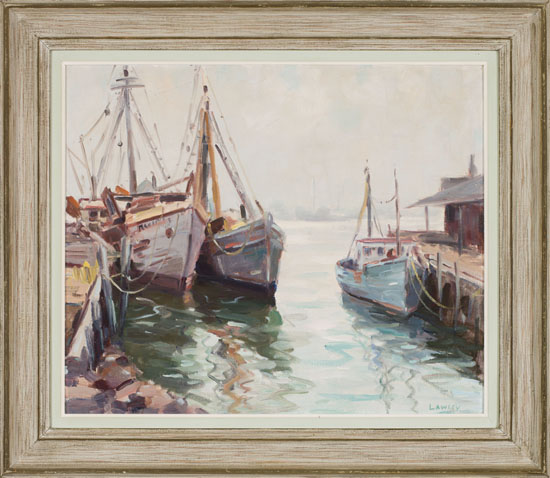 The Raymond and The Saint Joseph, Gloucester, Mass. par John Douglas Lawley