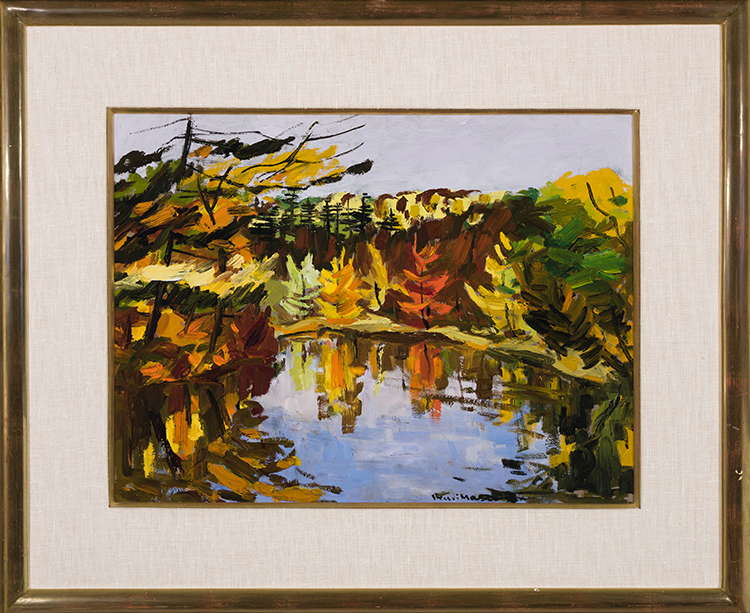 Autumn, The Blanche River par Henri Leopold Masson