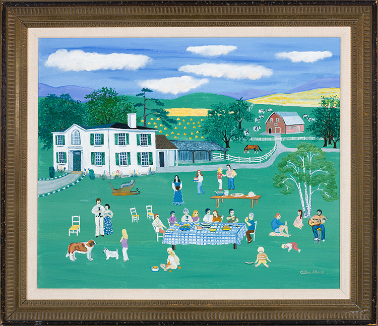 A Family Picnic by Ailsa Wills D'Hondt
