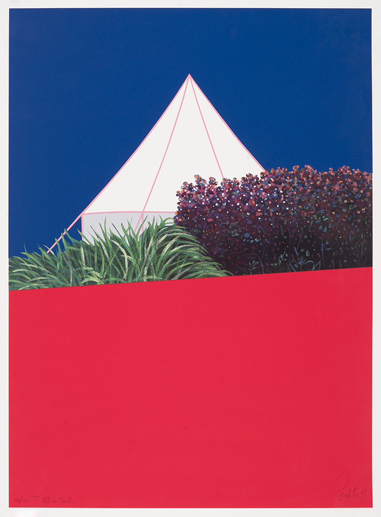 To All in Tents par Charles Pachter