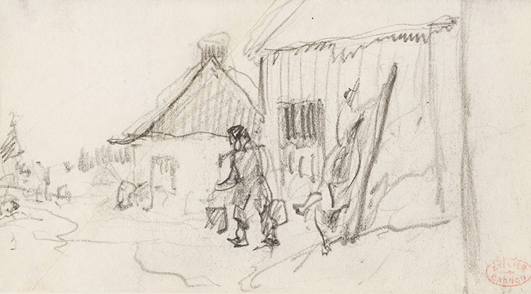 Study for Maria Chapdelaine by Clarence Alphonse Gagnon