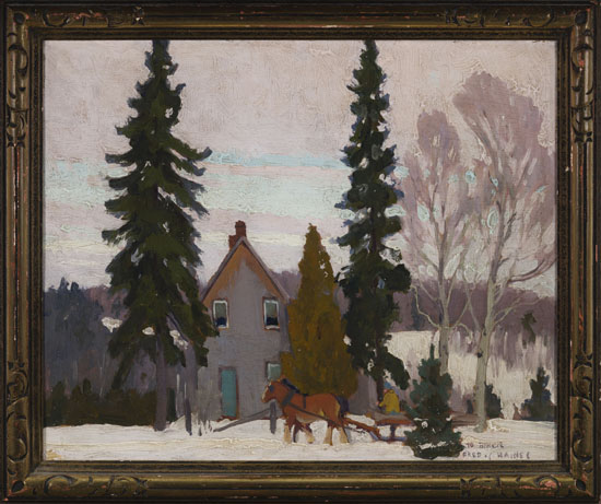 Bill Henry's House, Mary Lake by Frederick Stanley Haines