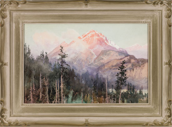 Mountain Scene by Robert Ford Gagen