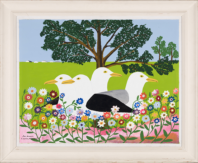 Seagulls and Flowers par Joseph Norris