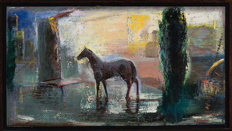 Study: Horse & Landscape by Tom Hopkins
