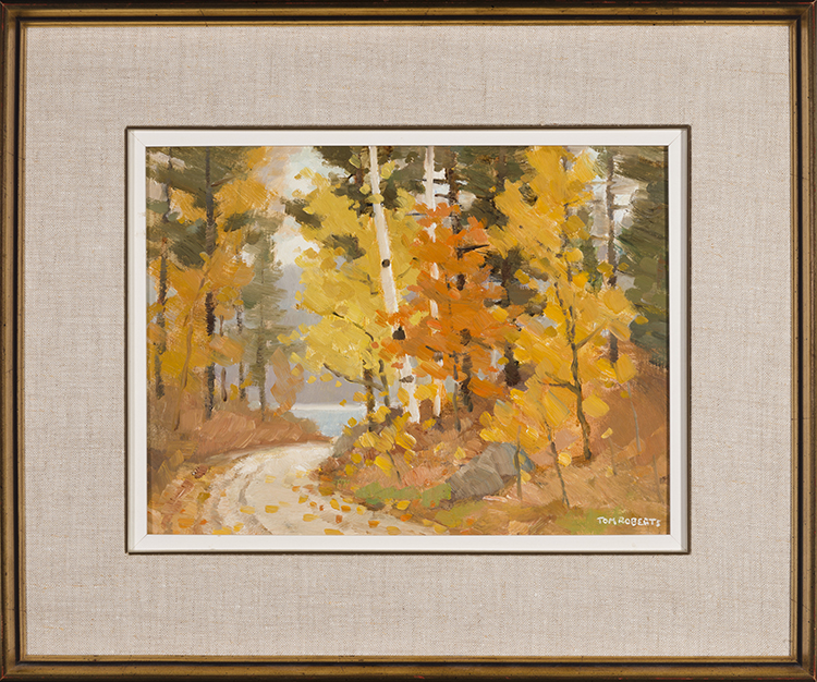 Road to the Lake - October by Tom (Thomas) Keith Roberts