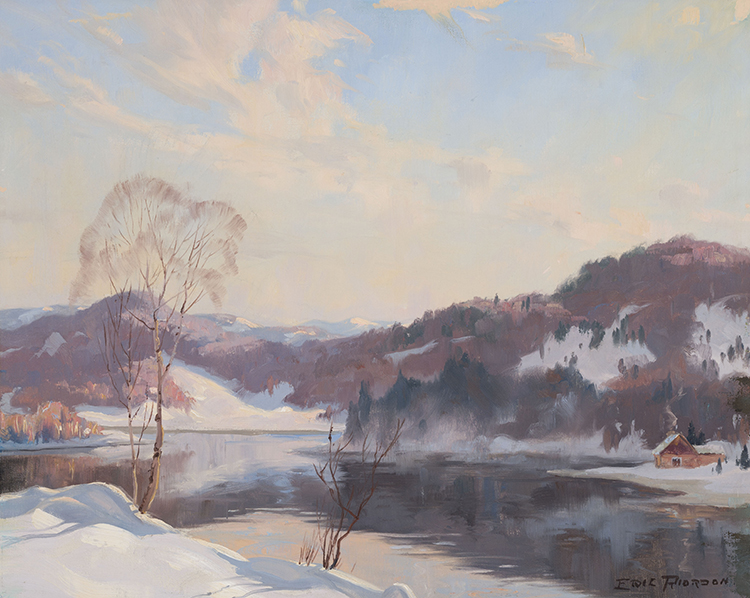 December Morning, Laurentians by John Eric Benson Riordon