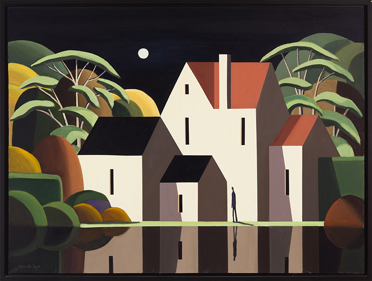 Night Walk at Barton Ferry par Andy Wooldridge