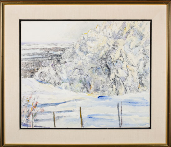 Snow, April by Dorothy Knowles