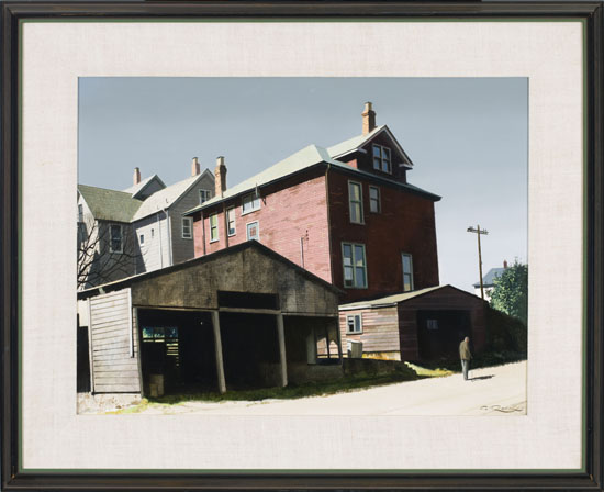 The Big Houses, Thurlow St. Vancouver par Geoffrey Alan Rock