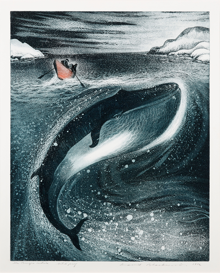 The Burgeo Whale par David Lloyd Blackwood