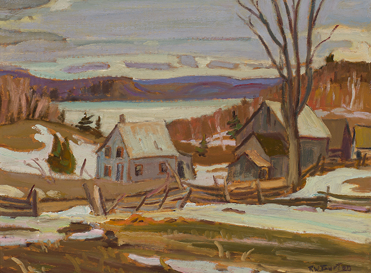 Lac Lemoine near Duhamel, Quebec par Ralph Wallace Burton