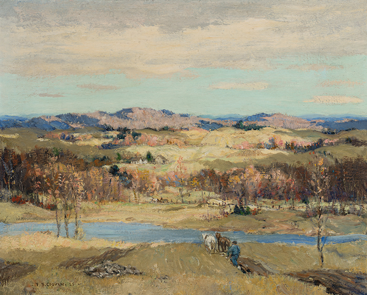 The Golden Valley, Upper Melbourne, Eastern Townships, Quebec par Frederick Simpson Coburn