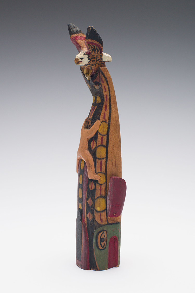 Eagle Carving by Unidentified First Nations Artist