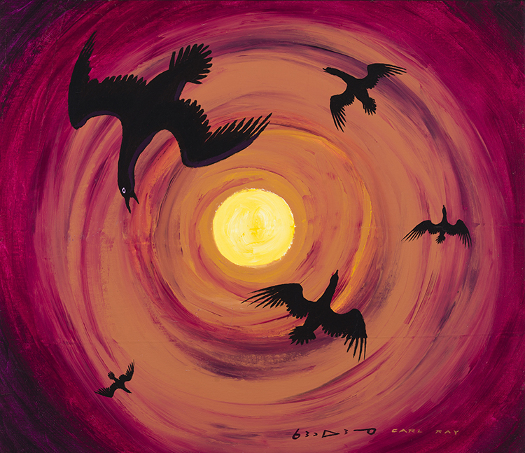 Circling Crows by Carl Ray
