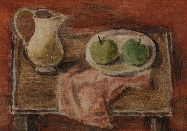Still Life with Green Apples by Stanley Morel Cosgrove