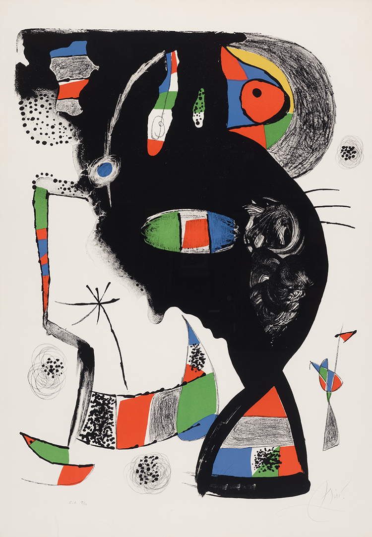 42, Rue Blomet by Joan Miró