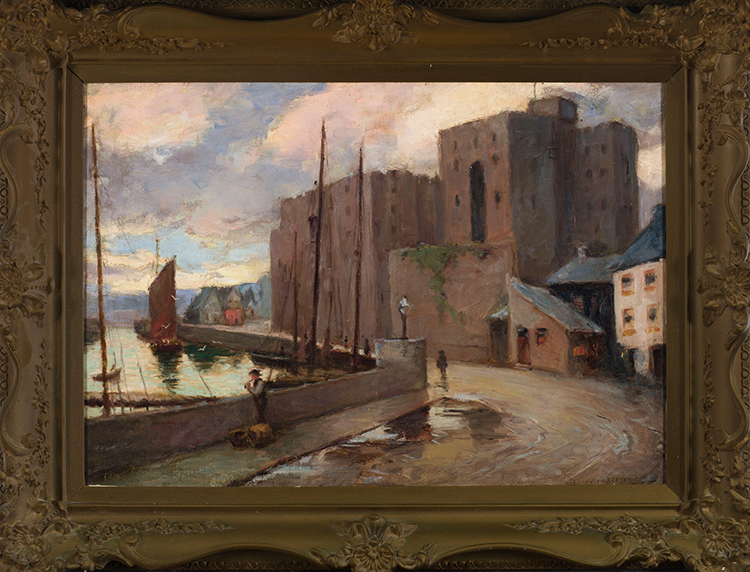 Harbour by John William (J.W.) Beatty