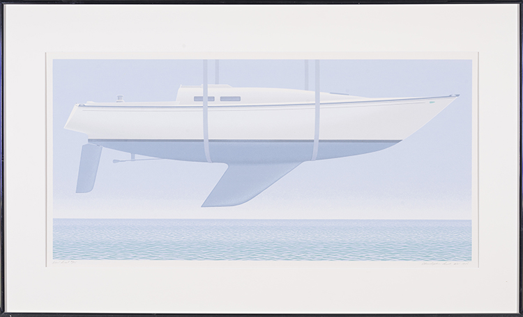 New Boat par Christopher Pratt