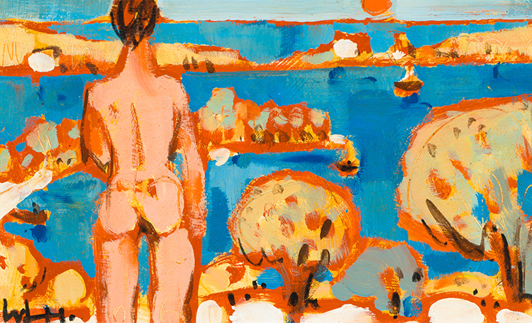 Nude in the Sporadic Islands by Herbert Johannes Josef Siebner