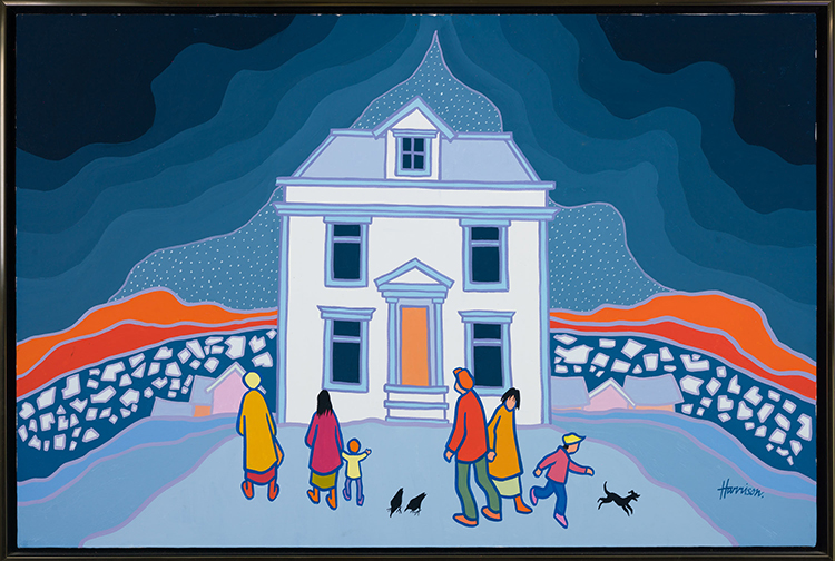 House on the Hill par Ted Harrison