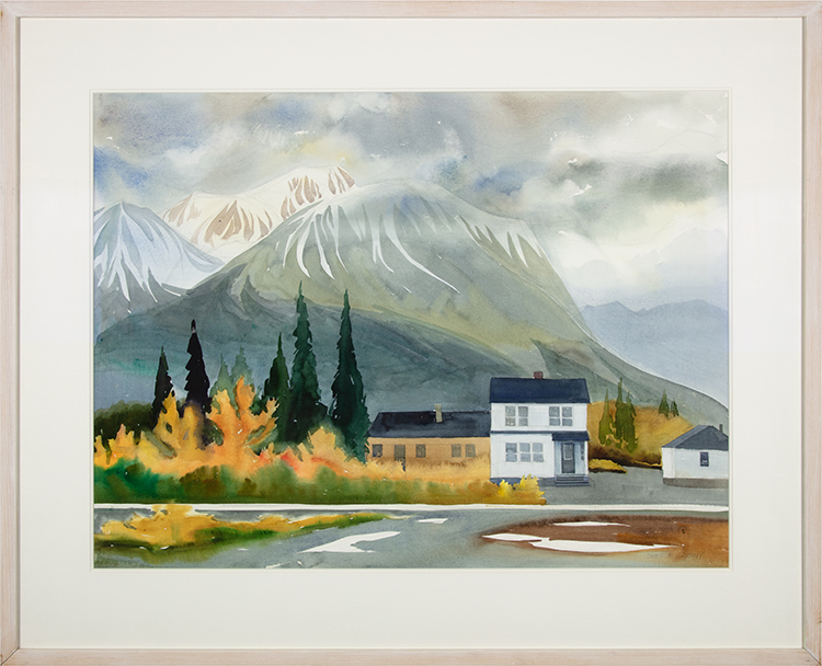 Haines Junction, Yukon par Doris Jean McCarthy