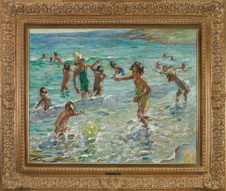 At the Beach by Dorothea Sharp
