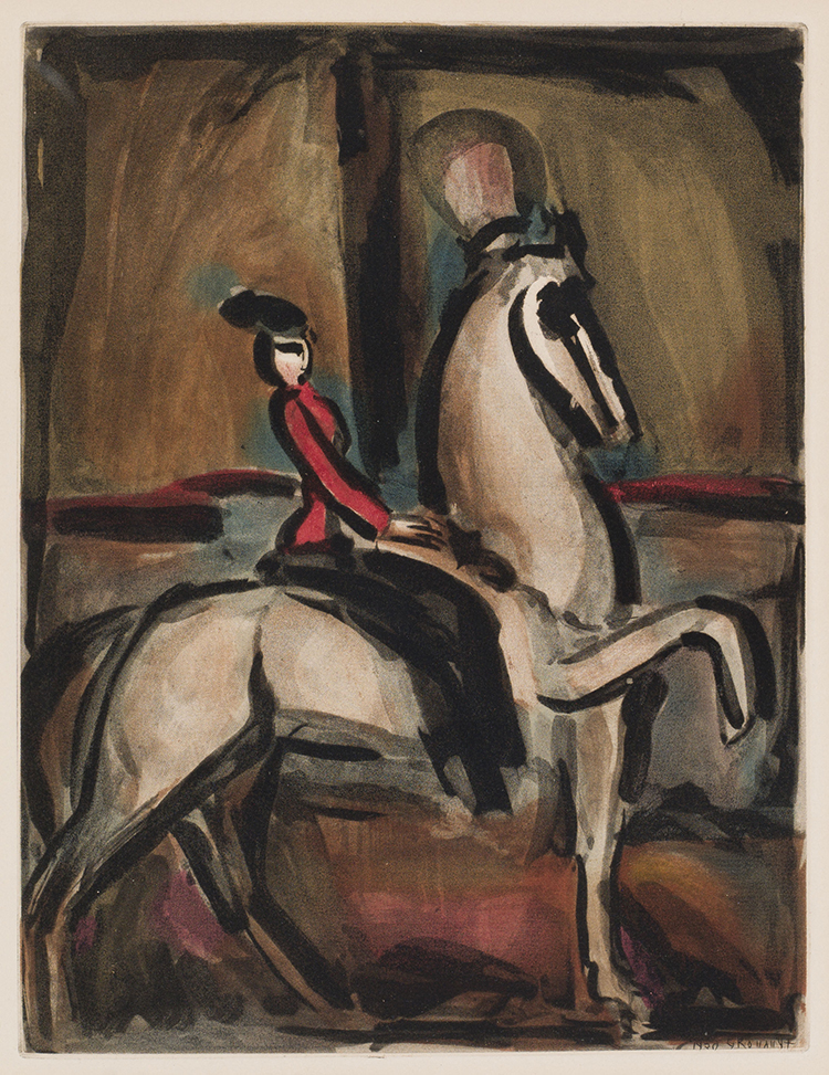 Amazone, from Cirque by Georges Rouault