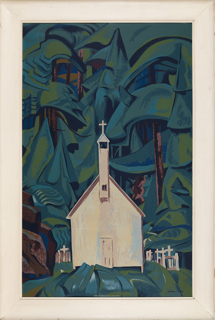 Church at Yuquot Village  (Indian Church) by Emily Carr