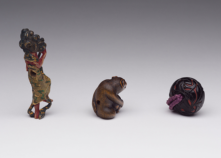 Three Japanese Netsuke, 19th Century par  Japanese Art