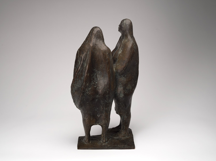 Dos mujeres de pie (Two Standing Women) par Francisco Zúñiga
