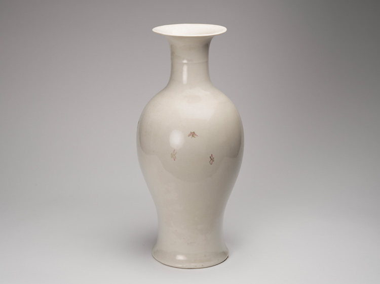A Chinese Famille Rose Baluster Vase, Hongxian Mark, Republican Period by  Chinese Art