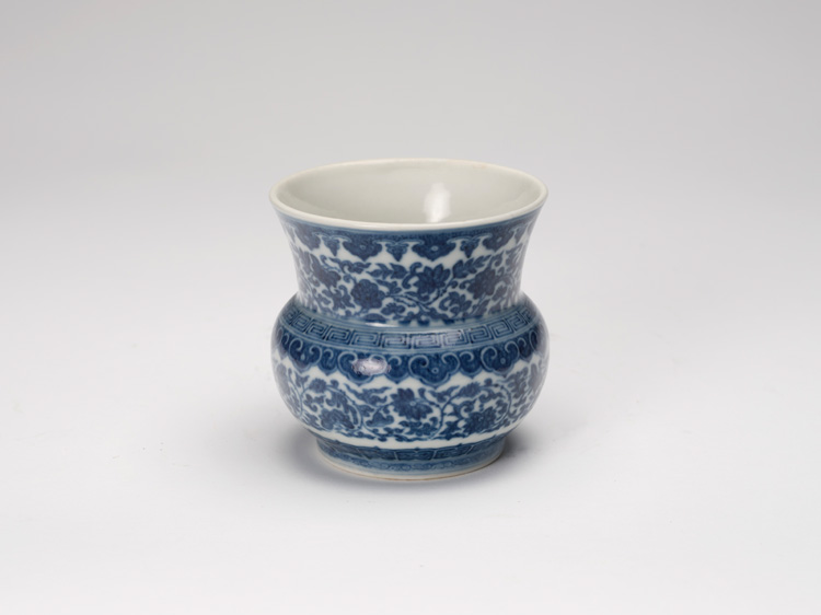 A Chinese Blue and White Dragon Zhadou, Daoguang Mark and Period (1821-1850) by  Chinese Art