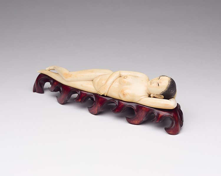 A Chinese Ivory Carved Doctor's Model, 19th Century by  Chinese Art