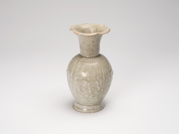 A Chinese Qingbai Foliate Vase, Song to Yuan Dynasty by  Chinese Art