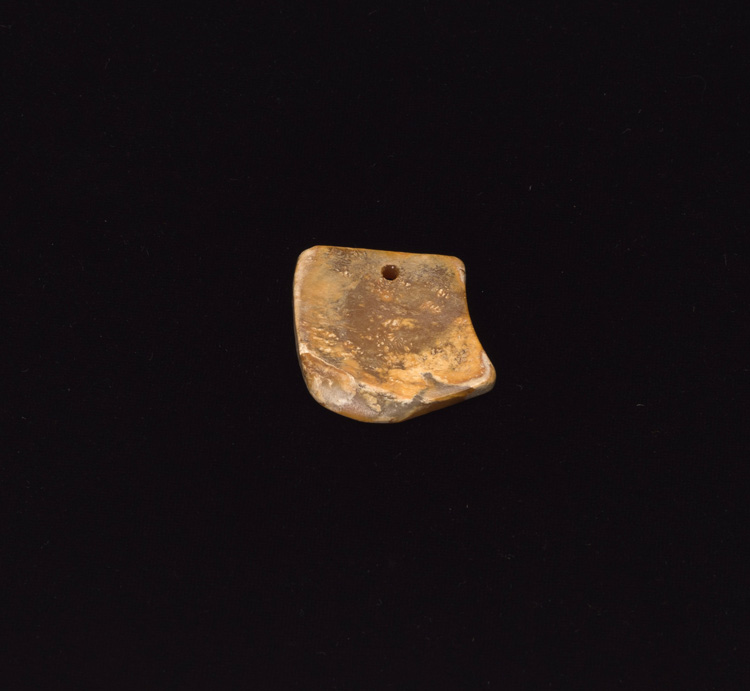 A Chinese Mottled Jade 'Mask' Pendant, Shang to Zhou Dynasty by  Chinese Art