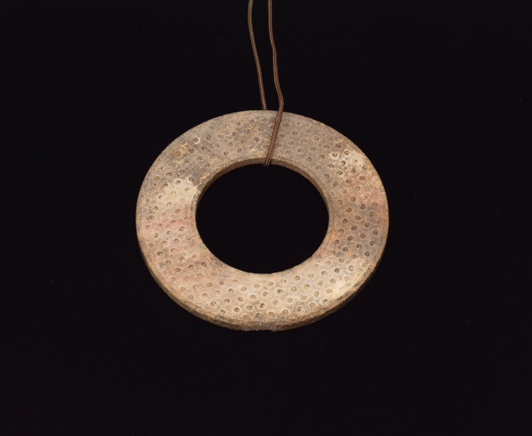 Chinese Mottled Jade Carved Disc, Huan, Zhou to Warring States Period by  Chinese Art