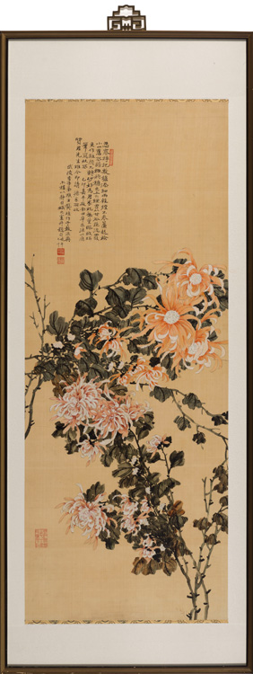 Chrysanthemums par Gong Zhi