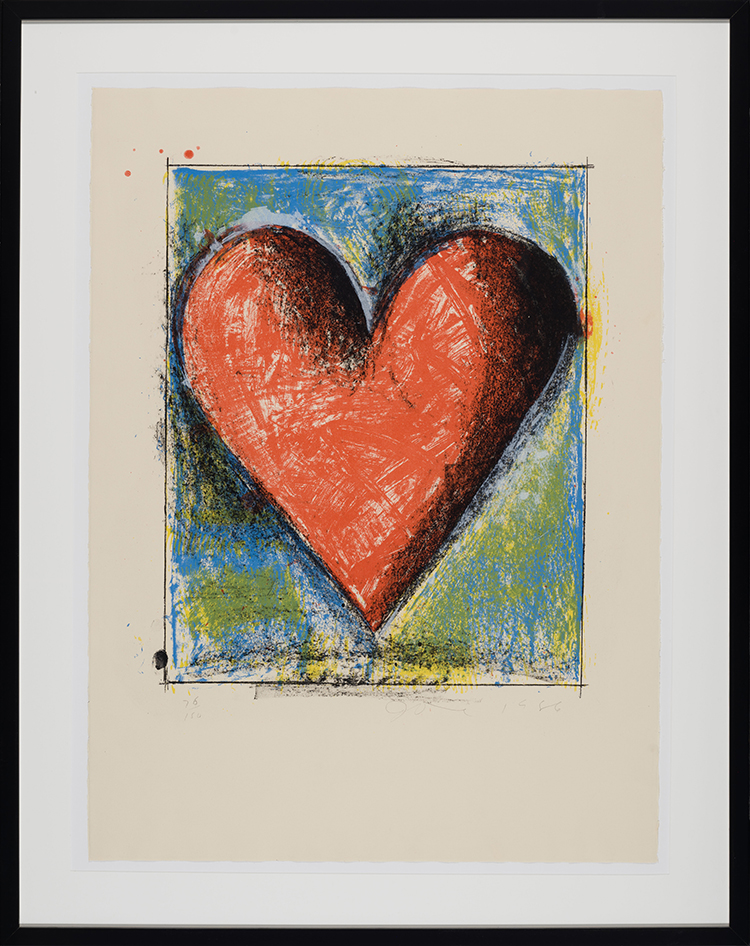Carnegie Hall Heart by Jim Dine