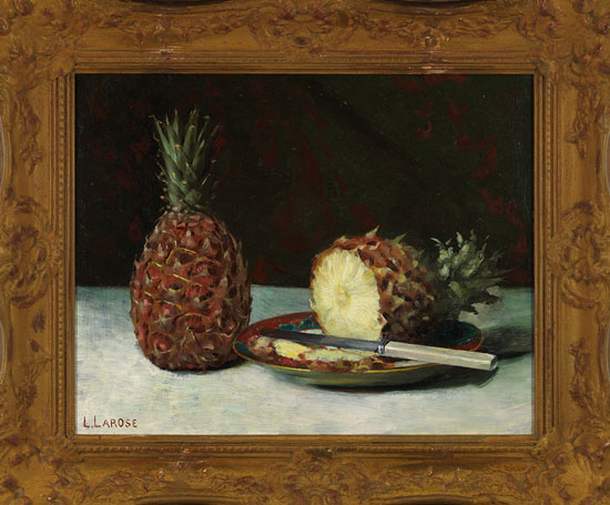 Deux ananas par Ludger Larose