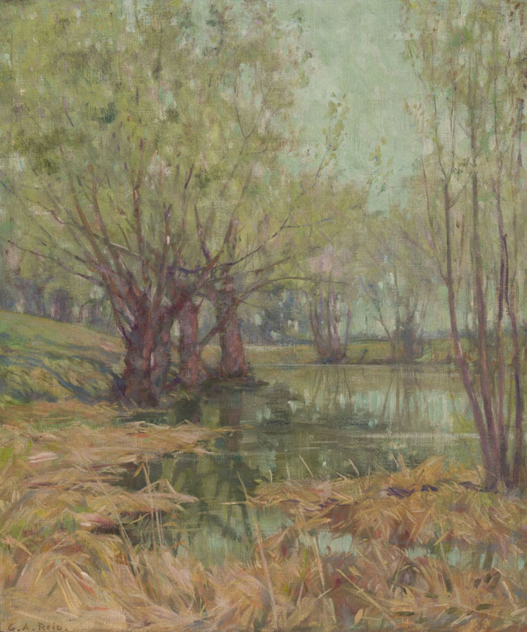The Pond par George Agnew Reid