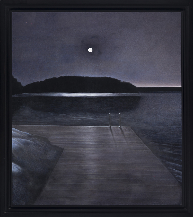Moon, Mars and Dock par Jeremy Lawrence Smith